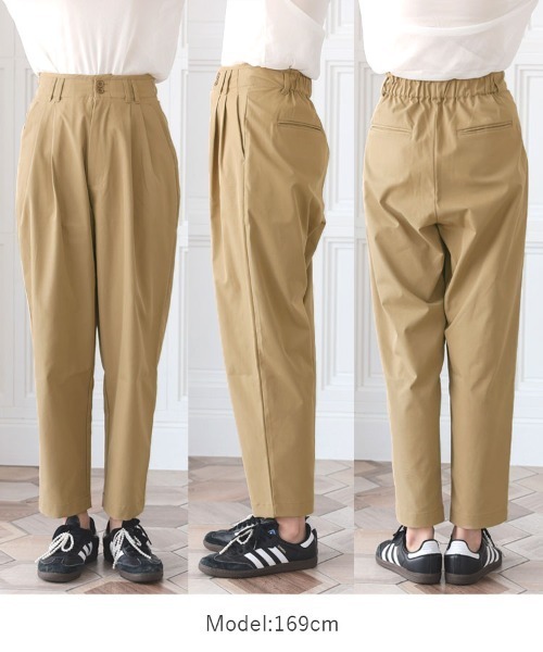 DONOBAN(ドノバン)の「撥水ハイウエストパンツ(その他パンツ・レディース・ブラック/ベージュ・ONE)」の17枚目の写真