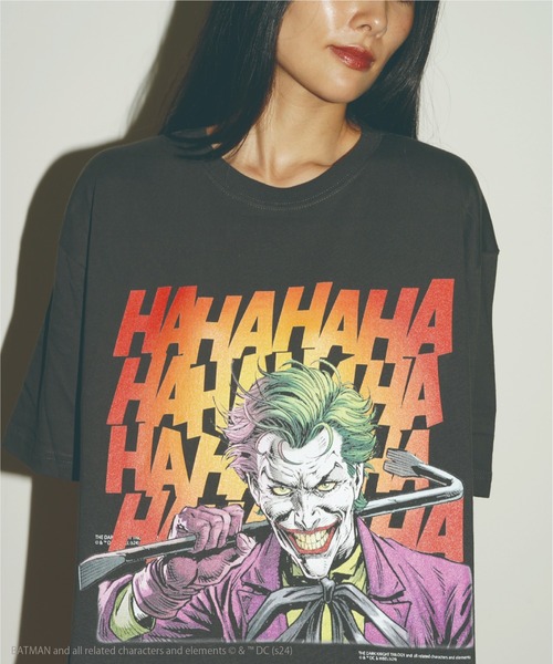 CULTURE SUPPLY(カルチャー サプライ)の「BADMAN BIG PRINT Tシャツ(Tシャツ/カットソー・レディース・スミクロ・FREE)」の10枚目の写真