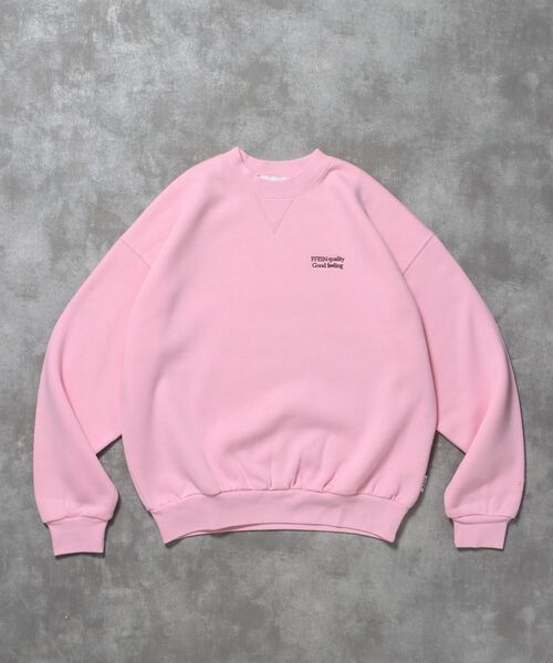 新色追加【FFEIN(フェイン)】ワンポイントロゴプルオーバースウェット