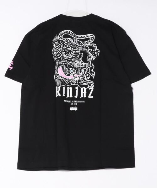 ARCHIVER（アーカイバ）の「【8】【it】【KINJAZ】Graphic T（Tシャツ/カットソー・メンズ・ブラック/ホワイト・LARGE/MEDIUM）」の4枚目の写真