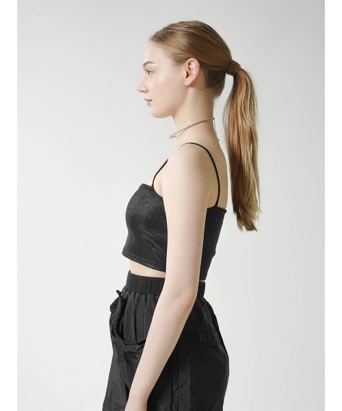 :ETHROF(イーサオブ)の「GLITTER TUBE TOP(その他トップス・レディース・ブラック/ブルー/オフホワイト・MEDIUM)」の11枚目の写真