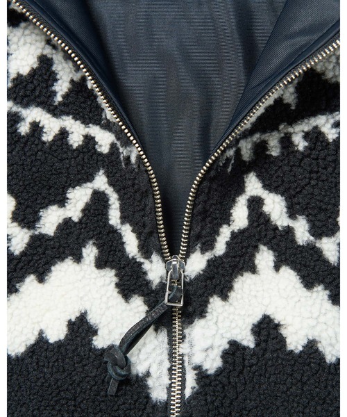 uniform experiment(ユニフォームエクスペリメント)の「SHERPA BLOUSON(ブルゾン・メンズ・ブラック/ホワイト・1/2/3/4/5)」の11枚目の写真