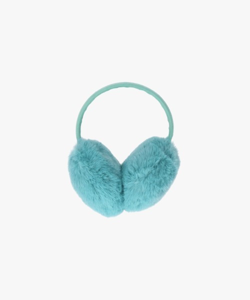 OVERRIDE（オーバーライド）の「OVERRIDE  SUEDE FAKEFUR EARMUFF SGP / オーバーライド（イヤーマフ・レディース・ホワイト/ライトブルー/ブラック/ベージュ・57~59cm）」の12枚目の写真