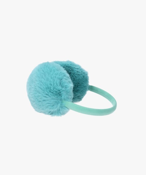 OVERRIDE（オーバーライド）の「OVERRIDE  SUEDE FAKEFUR EARMUFF SGP / オーバーライド（イヤーマフ・レディース・ホワイト/ライトブルー/ブラック/ベージュ・57~59cm）」の14枚目の写真