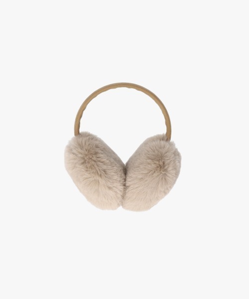 OVERRIDE（オーバーライド）の「OVERRIDE  SUEDE FAKEFUR EARMUFF SGP / オーバーライド（イヤーマフ・レディース・ホワイト/ライトブルー/ブラック/ベージュ・57~59cm）」の20枚目の写真