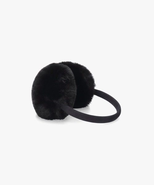 OVERRIDE（オーバーライド）の「OVERRIDE  SUEDE FAKEFUR EARMUFF SGP / オーバーライド（イヤーマフ・レディース・ホワイト/ライトブルー/ブラック/ベージュ・57~59cm）」の8枚目の写真