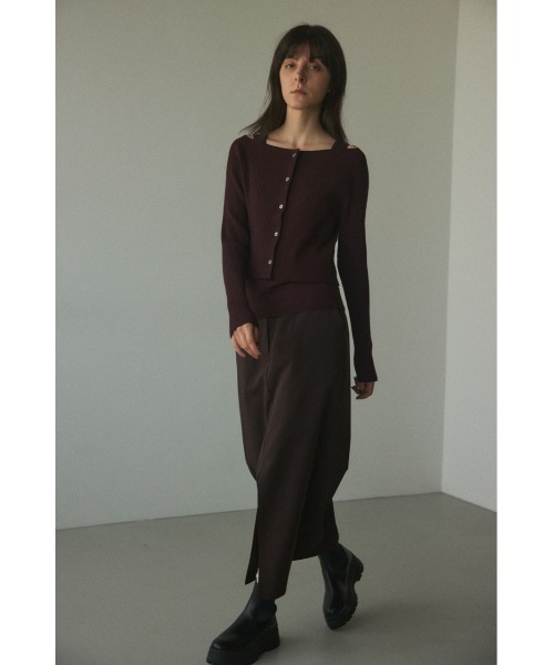 washable knit ensemble(ウォッシャブルニットアンサンブル 