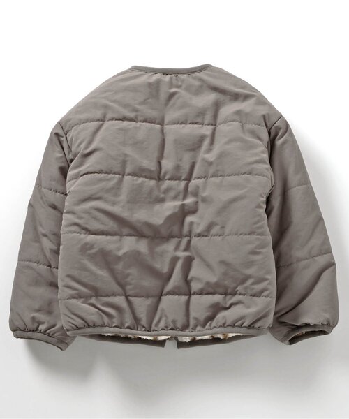 apres les cours（アプレレクール）の「【WEB限定】ボアリバーシブルアウター（ブルゾン・キッズ・ベージュ/ピンク/グレー・80/90/100/110/120/130/140）」の11枚目の写真