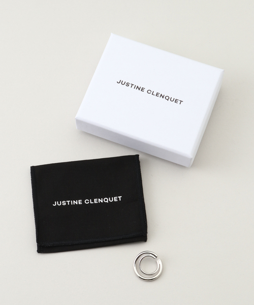 フランス製★JUSTINE CLENQUET★SUNNY イヤーカフ XLシルバー セール】JUSTINE CLENQUET SUNNY EAR CUFF 30JC01SUNNY1