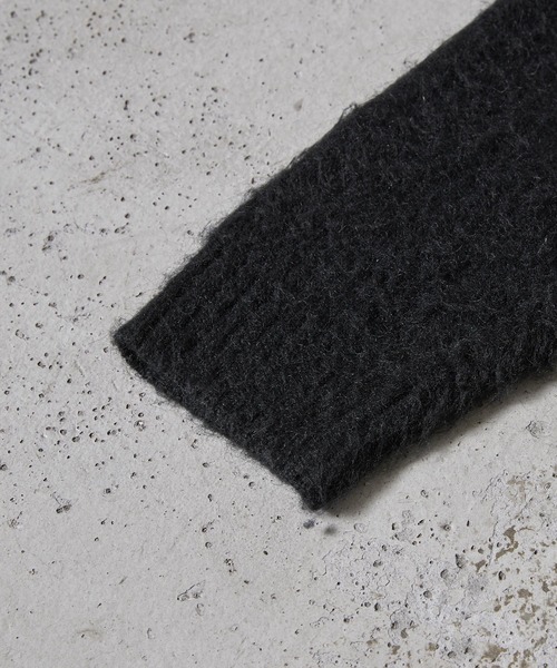 【CLEL】Mohair Blend Shaggy Design Knit/モヘアブレンド シャギーデザインニット（ニット/セーター）｜CLEL（クレイル）