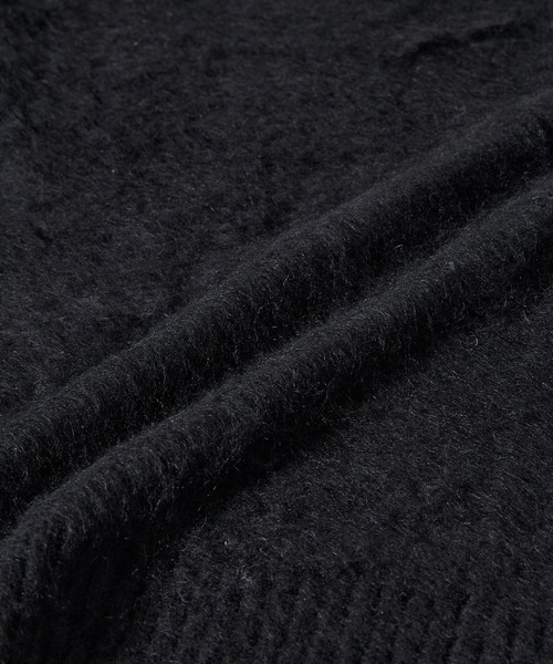 【CLEL】Mohair Blend Shaggy Design Knit/モヘアブレンド シャギーデザインニット（ニット/セーター）｜CLEL（クレイル）