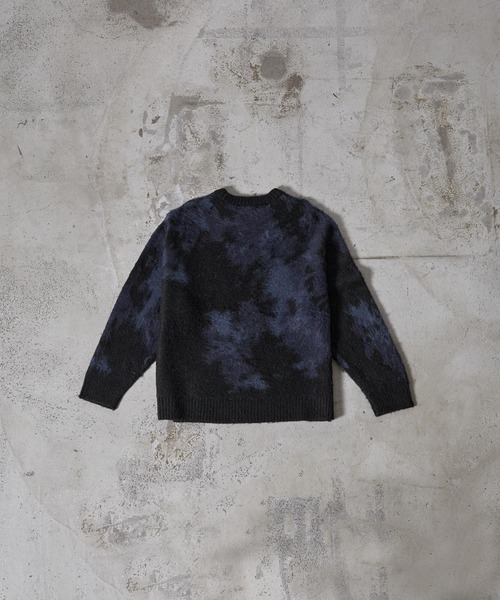 【CLEL】Mohair Blend Shaggy Design Knit/モヘアブレンド シャギーデザインニット（ニット/セーター）｜CLEL（クレイル）