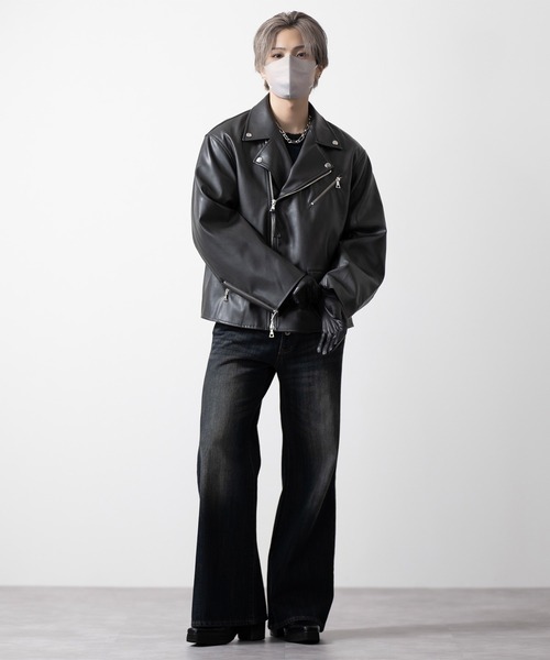 【CLEL】Mohair Blend Shaggy Design Knit/モヘアブレンド シャギーデザインニット（ニット/セーター）｜CLEL（クレイル）