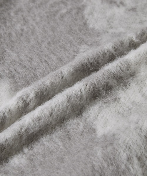 【CLEL】Mohair Blend Shaggy Design Knit/モヘアブレンド シャギーデザインニット（ニット/セーター）｜CLEL（クレイル）