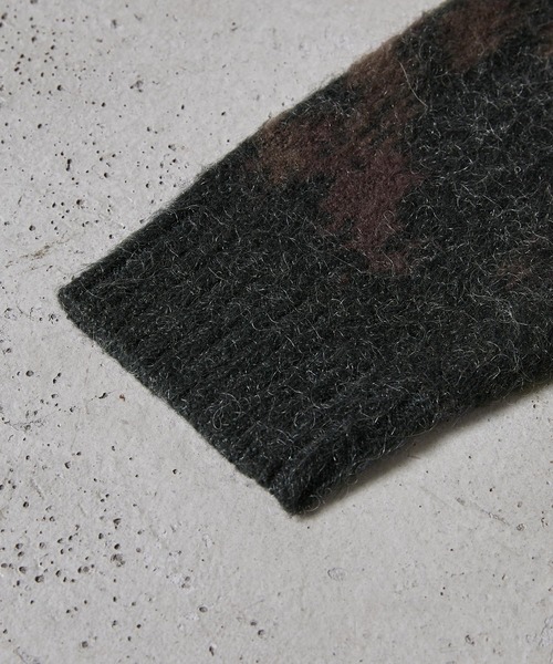 【CLEL】Mohair Blend Shaggy Design Knit/モヘアブレンド シャギーデザインニット（ニット/セーター）｜CLEL（クレイル）