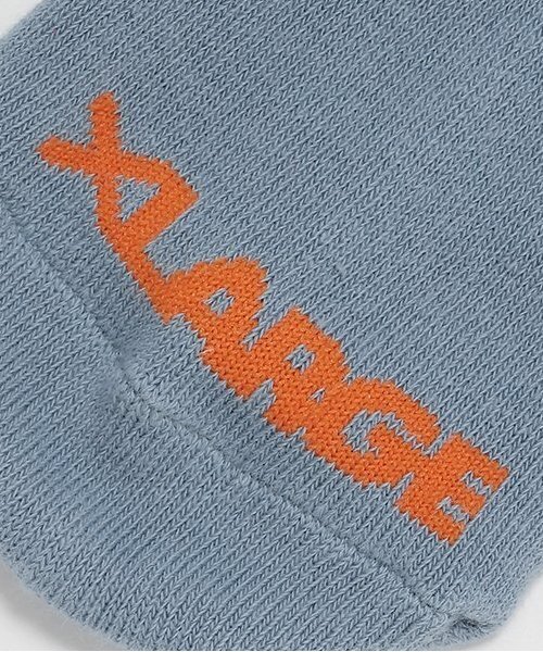 XLARGE KIDS(エクストララージキッズ)の「バーチカルロゴソックス(ソックス/靴下・キッズ・ホワイト/ブラック/グレー・13-15cm/15-17cm/17-19cm/19-21cm)」の8枚目の写真