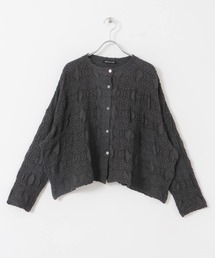 mizuiroind | mizuiro ind　sheerpattern knitting cardigan(カーディガン/ボレロ)