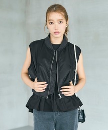 coca（coca） | MA-1ノースリーブジャケット(MA-1)