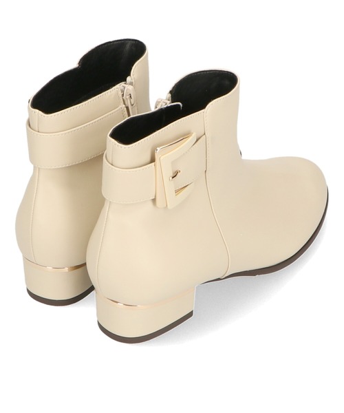 WA ORiental TRaffic（ダブルエーオリエンタルトラフィック）の「バックルベルトショートブーツ 42402（ブーツ・レディース・ベージュ/ブラック/ブラウン・LL/L/M/S/SS/3L）」の21枚目の写真