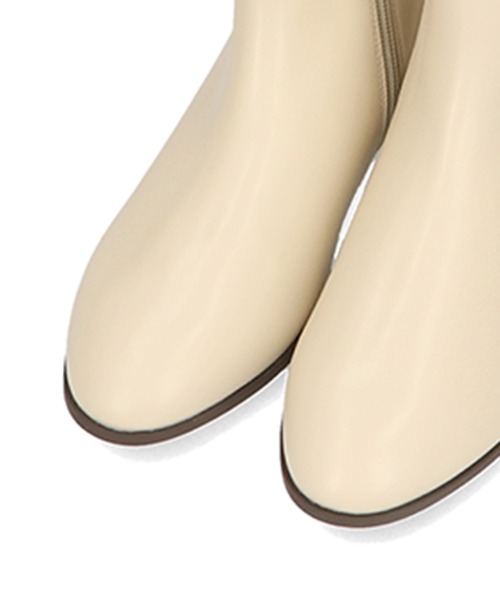 WA ORiental TRaffic（ダブルエーオリエンタルトラフィック）の「バックルベルトショートブーツ 42402（ブーツ・レディース・ベージュ/ブラック/ブラウン・LL/L/M/S/SS/3L）」の22枚目の写真