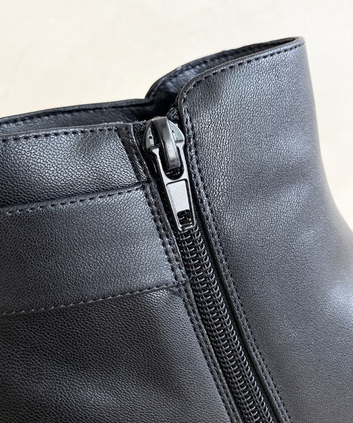 WA ORiental TRaffic（ダブルエーオリエンタルトラフィック）の「バックルベルトショートブーツ 42402（ブーツ・レディース・ベージュ/ブラック/ブラウン・LL/L/M/S/SS/3L）」の13枚目の写真