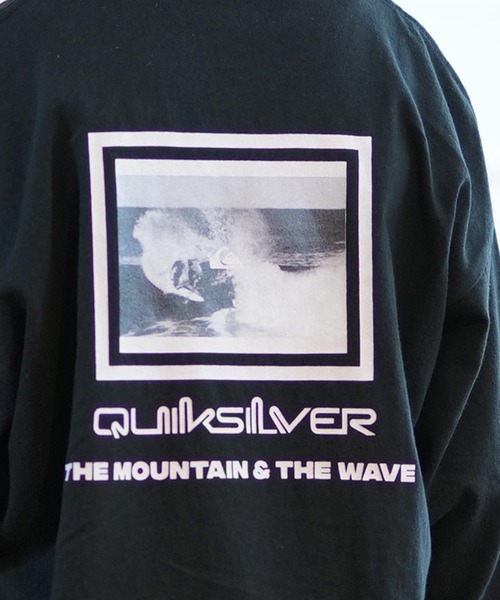 Quiksilver(クイックシルバー)の「【ムラサキスポーツ限定】QUIKSILVER/クイックシルバー QS PHOTO BOX LT YOUTH ロングTシャツ 親子コーデ KLT244612M(Tシャツ/カットソー・キッズ・ホワイト/ブラック・130cm/150cm/160cm/140cm)」の11枚目の写真