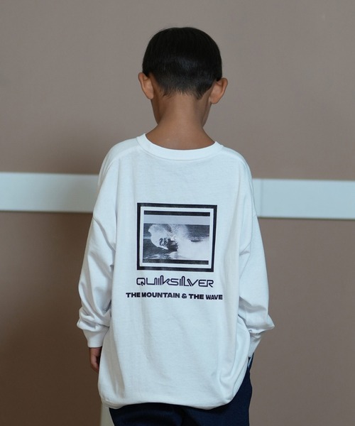 Quiksilver(クイックシルバー)の「【ムラサキスポーツ限定】QUIKSILVER/クイックシルバー QS PHOTO BOX LT YOUTH ロングTシャツ 親子コーデ KLT244612M(Tシャツ/カットソー・キッズ・ホワイト/ブラック・130cm/150cm/160cm/140cm)」の15枚目の写真