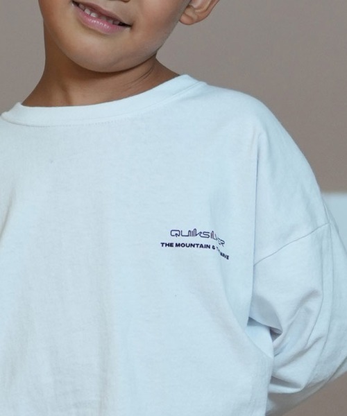 Quiksilver(クイックシルバー)の「【ムラサキスポーツ限定】QUIKSILVER/クイックシルバー QS PHOTO BOX LT YOUTH ロングTシャツ 親子コーデ KLT244612M(Tシャツ/カットソー・キッズ・ホワイト/ブラック・130cm/150cm/160cm/140cm)」の5枚目の写真