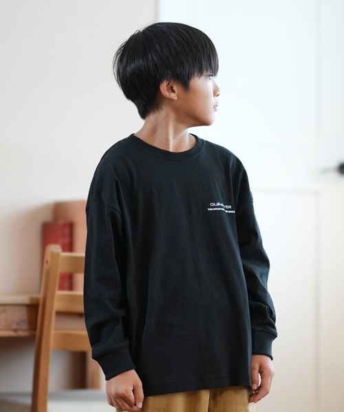 Quiksilver(クイックシルバー)の「【ムラサキスポーツ限定】QUIKSILVER/クイックシルバー QS PHOTO BOX LT YOUTH ロングTシャツ 親子コーデ KLT244612M(Tシャツ/カットソー・キッズ・ホワイト/ブラック・130cm/150cm/160cm/140cm)」の7枚目の写真