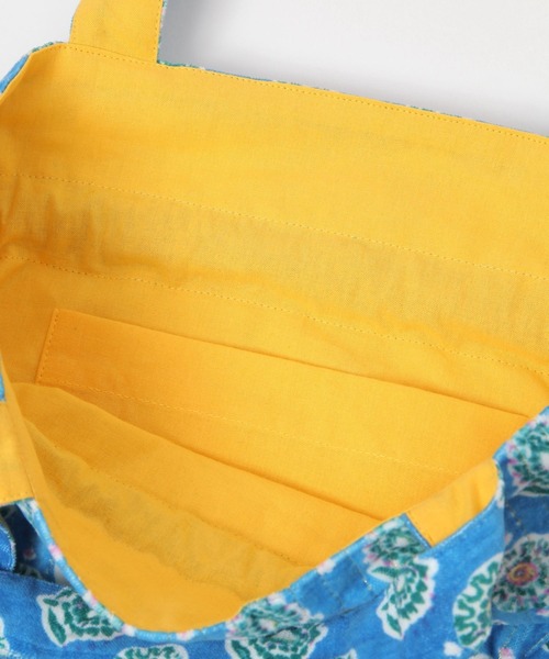 BAYFLOW（ベイフロー）の「[秋冬素材!]【ASANTE SANA】ベロアトート（トートバッグ・レディース・ライトブルー/イエロー/ホワイト/ピンク・00）」の15枚目の写真