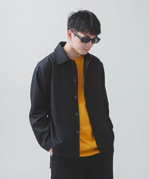 ZIP FIVE -White Line-(ジップファイブホワイトライン)の「【White Line】 カルゼ コンパクト ジャケット(その他アウター・メンズ・ベージュ/ネイビー/ブラック・X-LARGE/LARGE/MEDIUM)」の22枚目の写真