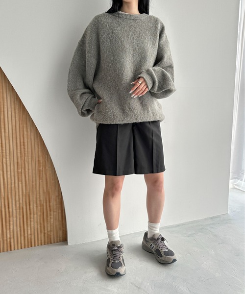 feepur（フェピュール）の「ベーシックハーフパンツ（その他パンツ・レディース・ブラック/グレー・SMALL/MEDIUM）」の16枚目の写真