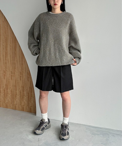 feepur（フェピュール）の「ベーシックハーフパンツ（その他パンツ・レディース・ブラック/グレー・SMALL/MEDIUM）」の18枚目の写真