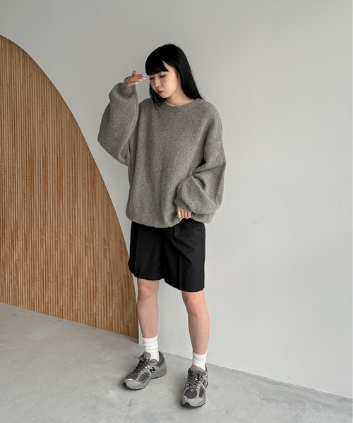 feepur（フェピュール）の「ベーシックハーフパンツ（その他パンツ・レディース・ブラック/グレー・SMALL/MEDIUM）」の19枚目の写真
