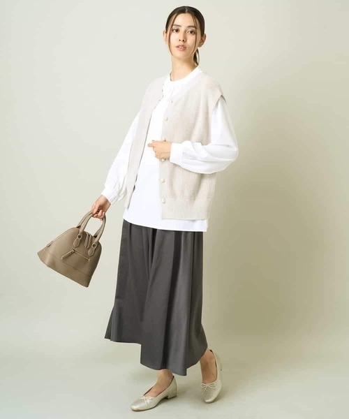 a.v.v(アーヴェヴェ)の「【2SET】ラメニットベスト×ブラウスセット(ニット/セーター・レディース・ブラック/ブルー/グレー系その他・36/42/34/40/38)」の21枚目の写真