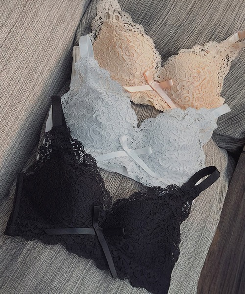 セール】セクシーランジェリーセット ノンワイヤー（ブラ&ショーツ