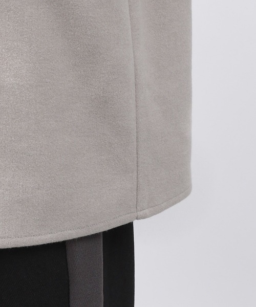 LAKOLE（ラコレ）の「ウーリーテックCPOシャツジャケット / 116725（ブルゾン・メンズ・ブラック/オフホワイト/ブラウン/グリーン・MEDIUM/LARGE/X-LARGE）」の15枚目の写真