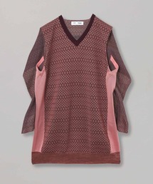 forget-me-nots（フォーゲットミーノッツ）の「TOGA PULLA Logo knit vest TZ241-XE975（ベスト）」