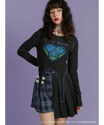jouetie（ジュエティ）の「【ジョジョの奇妙な冒険 ストーンオーシャン】ガーターフィットTシャツ（Tシャツ/カットソー・レディース）」