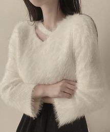 【Jasmine】シャギーニットプルオーバー