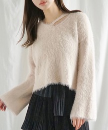 【Jasmine】シャギーニットプルオーバー