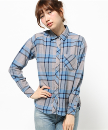 FREE'S MART | ブークレーラインチェックシャツ(シャツ/ブラウス)