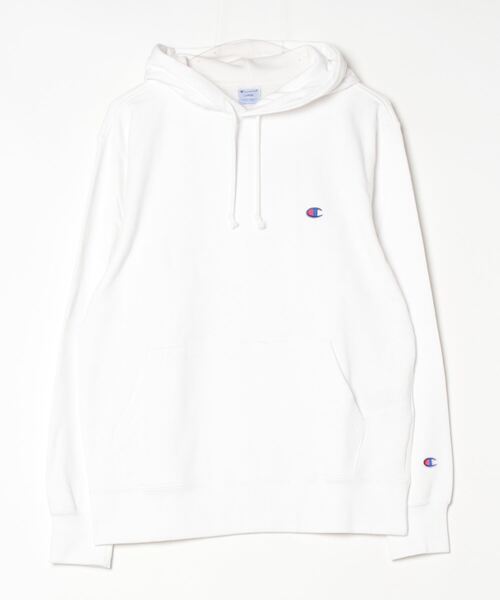 Champion(チャンピオン)の「チャンピオン HOODED SWEATSHIRT_(スウェット・メンズ・ブラック/グレー系その他/ホワイト/ネイビー・L/3L/LL/M)」の1枚目の写真