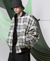 《UNISEX》【Italian Dead Stock Fabric】Prime-Over Stadium Jacket/プライムオーバースタジャン【MAISON SPECIAL/メゾンスペシャル】