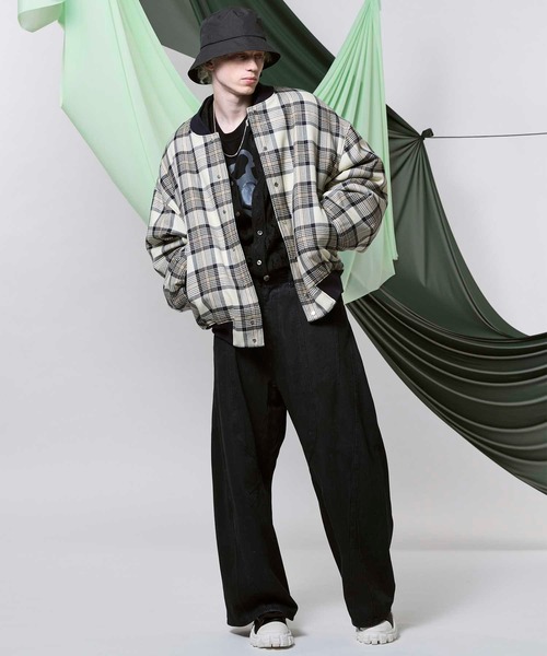 UNISEX》【Italian Dead Stock Fabric】Prime-Over Stadium