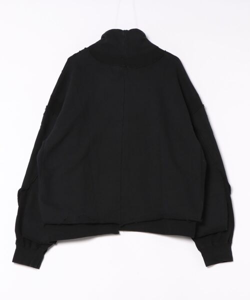 FACETASM（ファセッタズム）の「【FACETASM / ファセッタズム】LAYERD DECONSTRUCTED SWEAT [KR-SW-M02]（スウェット・メンズ・ブラック・4）」の2枚目の写真