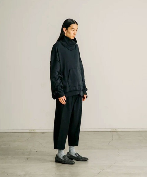 FACETASM（ファセッタズム）の「【FACETASM / ファセッタズム】LAYERD DECONSTRUCTED SWEAT [KR-SW-M02]（スウェット・メンズ・ブラック・4）」の4枚目の写真