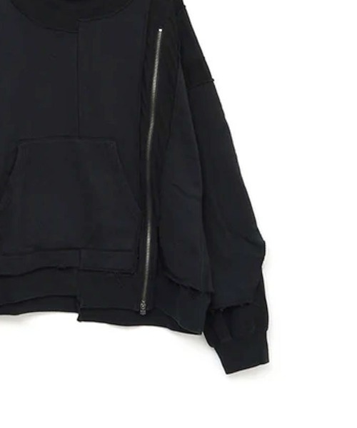 FACETASM（ファセッタズム）の「【FACETASM / ファセッタズム】LAYERD DECONSTRUCTED SWEAT [KR-SW-M02]（スウェット・メンズ・ブラック・4）」の9枚目の写真