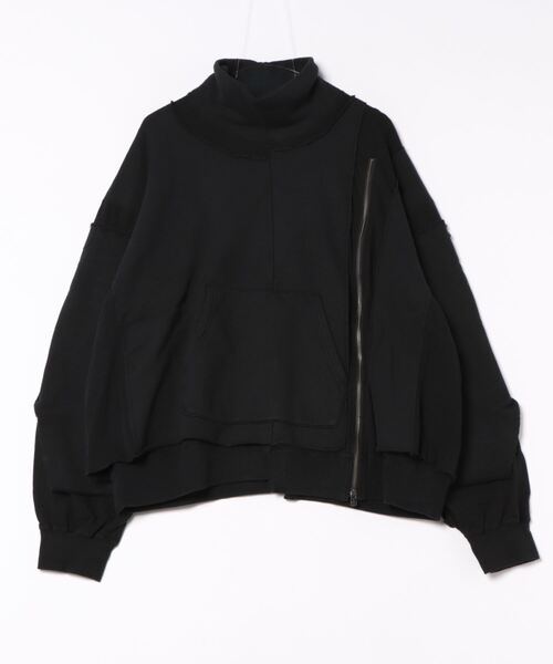 FACETASM（ファセッタズム）の「【FACETASM / ファセッタズム】LAYERD DECONSTRUCTED SWEAT [KR-SW-M02]（スウェット・メンズ・ブラック・4）」の10枚目の写真