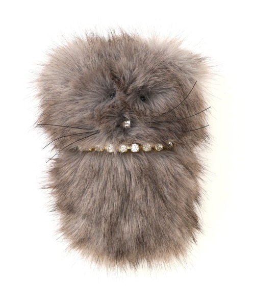 NATURAL BEAUTY BASIC(ナチュラルビューティーベーシック)の「◇チンチラキャットチャーム(チャーム・レディース・オフホワイト/グレー・フリ-)」の10枚目の写真